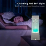 Επαναφορτιζόμενη LED Λάμπα Λάβας-Ηφαίστειο Φωτιστικό με Κοντρόλ και 17 Λειτουργίες RGB Φωτισμού