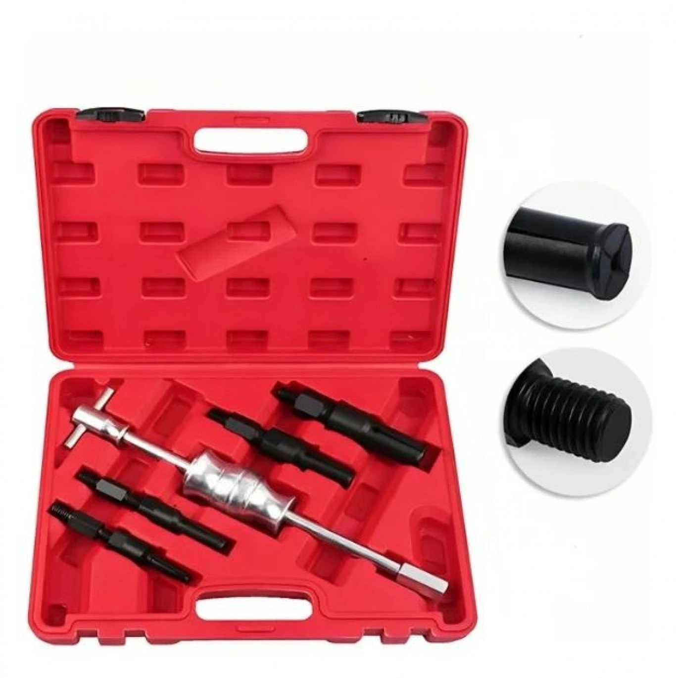 Σετ Εξωλκείς για Τυφλά Ρουλεμάν με Σφύρα Ολίσθησης - Κασετίνα 5 Τεμαχίων Σετ Εξωλκείς για Τυφλά Ρουλεμάν με Σφύρα Ολίσθησης - Κασετίνα 5 Τεμαχίων