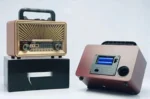Φορητό Retro Επαναφορτιζόμενο Ραδιόφωνο & Mp3 Player με Τηλεχειριστήριο FM/AM/SW3, USB, SD/ TF CARD, AUX - MEIER M-115BT
