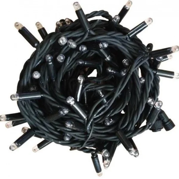 Χριστουγεννιάτικα 240 LED Λαμπάκια Κουρτίνα Θερμού Λευκού Φωτισμού - 3x2m