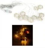 Κρεμαστά Διακοσμητικά LED Λαμπάκια Κουρτίνα - Γιρλάντα USB - 8 Λειτουργίες Φωτισμού & Τηλεχειριστήριο - Θερμό Λευκό Φως - 3x3m