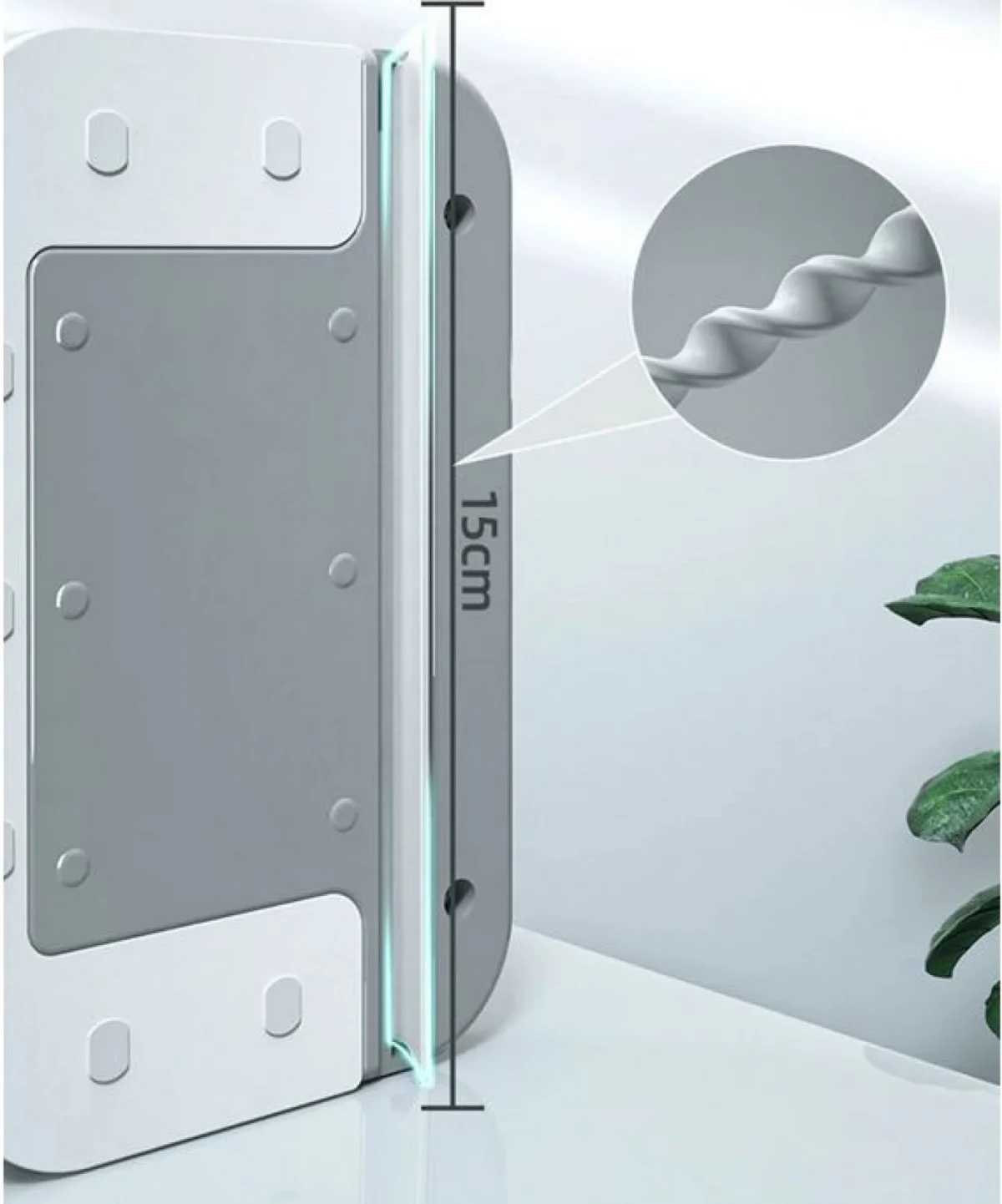 Καθαριστής Τζαμιών Διπλής Όψης με Μαγνήτη 10x15cm– Magnetic Double Face Glass Cleaner