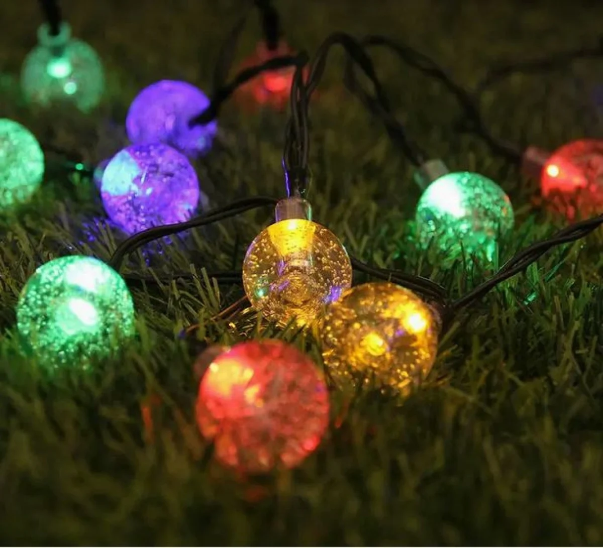 Ηλιακά Χριστουγεννιάτικα Μπαλάκια Κουρτίνα 160LED με Πρόγραμμα & Χειριστήριο Θερμό Λευκό 3x2m IP44 με Διάφανο Καλώδιο AN48424