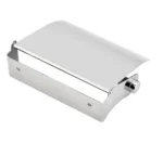 Μεταλική Βάση Τουαλέτας με Καπάκι για Χαρτί Υγείας