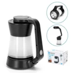 Πολυλειτουργικό Επαναφορτιζόμενο Φωτιστικό Κάμπινγκ IPX4 Αδιάβροχο με Ρυθμιζόμενος Βραχίονα, 1200mAh.