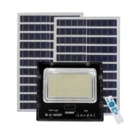 Led Αδιάβροχος Ηλιακός Προβολέας 1600W με 2 Πάνελ και Τηλεχειριστήριο Rixme RL.N-1600W