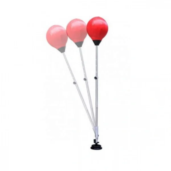 Επιδαπέδιος Σάκος του Μποξ Ρυθμιζόμενου Ύψους 90-145εκ. - Punching Ball Set