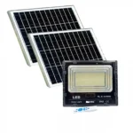 Led Αδιάβροχος Ηλιακός Προβολέας 1600W με 2 Πάνελ και Τηλεχειριστήριο Rixme RL.N-1600W