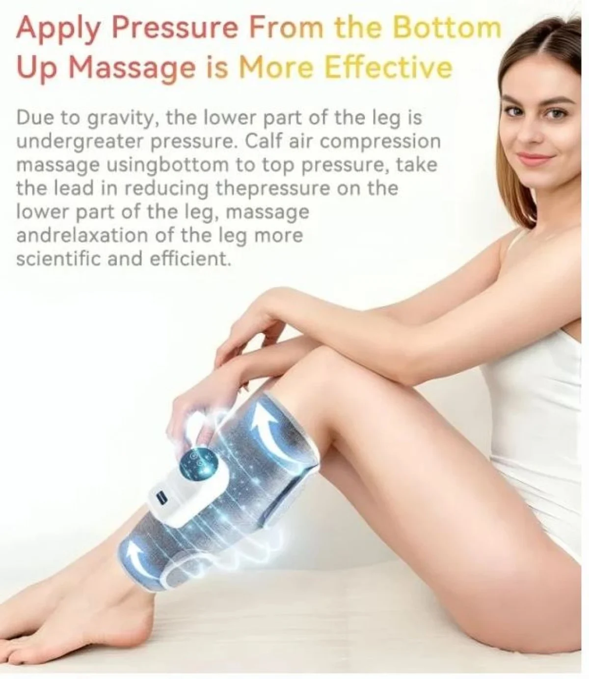 Συσκευή Ανακούφισης από Πόνους & Εκγύμνασης Γαμπών Ηλεκτρομυικής Διέγερσης EMS - Slim Pencil Legs