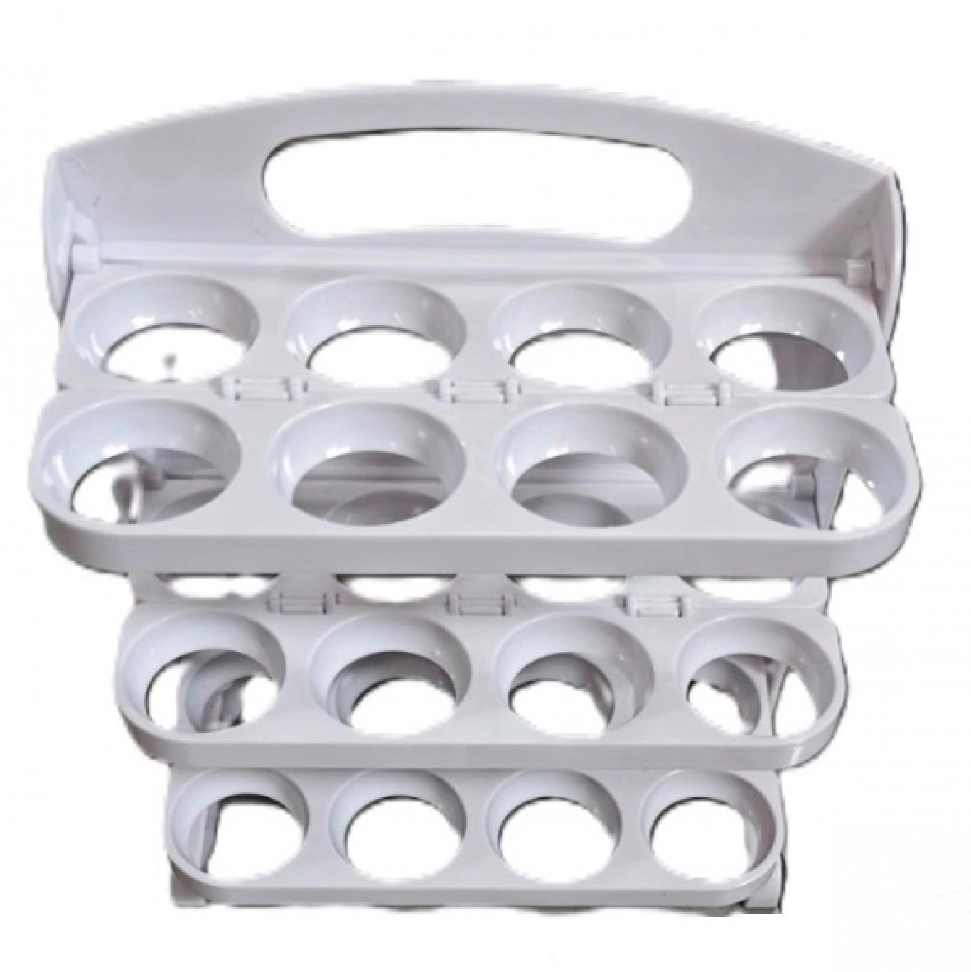 Αναδιπλούμενη Αυγοθήκη Ψυγείου Πλαστική 24 Θέσεων 19.5x11x22cm Αναδιπλούμενη Αυγοθήκη Ψυγείου Πλαστική 24 Θέσεων 19.5x11x22cm