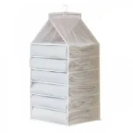 Πλαστική Κρεμαστή Θήκη Αποθήκευσης Ρούχων 50 x 25 x 22 εκ.