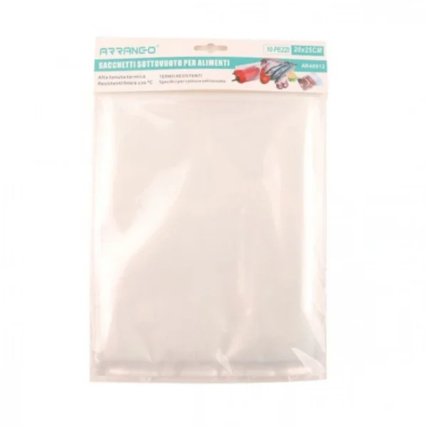 Σαγρέ Σακούλες για Συσκευή Αεροστεγούς Σφραγίσματος Τροφίμων 15x20cm