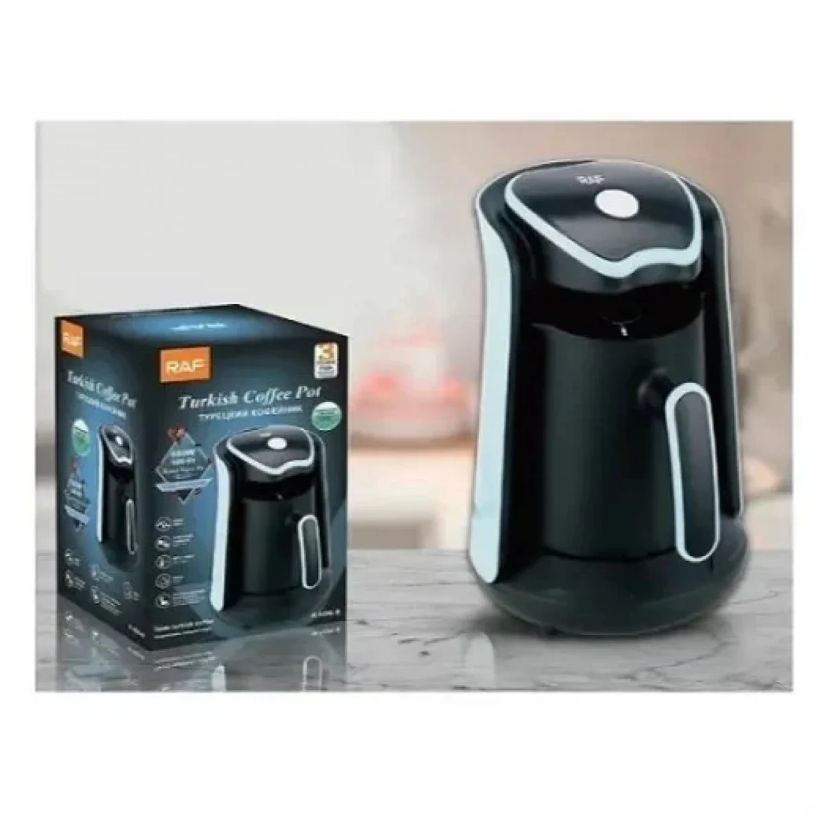 Καφετιέρα Ελληνικού για 4 Φλυτζάνια RAF 600W R.102S