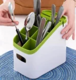 Βάση Στράγγισης για Μαχαιροπήρουνα με 3 Θέσεις Οργάνωσης - Κουζίνας Πλαστική