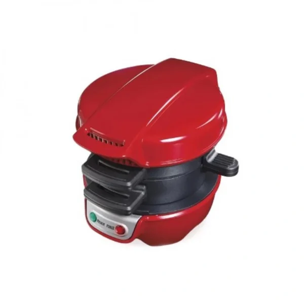 Αντικολλητική Πρέσα Παρασκευής Burger / Smash Burger με Ραβδώσεις Διαμέτρου 12cm