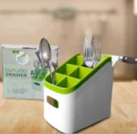 Βάση Στράγγισης για Μαχαιροπήρουνα με 3 Θέσεις Οργάνωσης - Κουζίνας Πλαστική