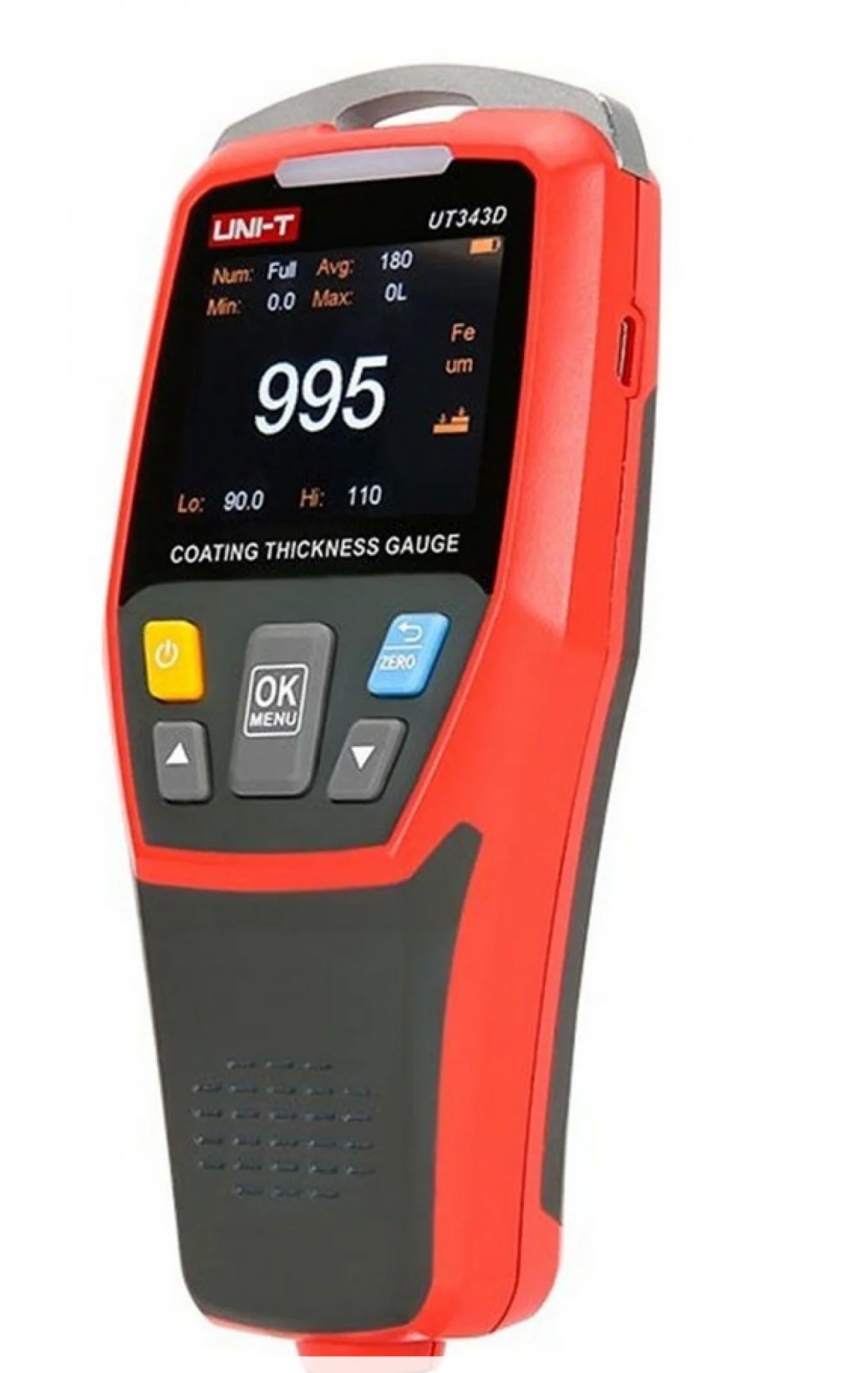 UNI-T Ψηφιακός Μετρητής Πάχους Επίστρωσης Χρώματος με Λέιζερ & Οθόνη UT3430