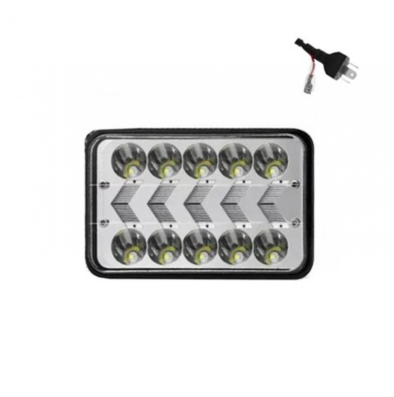 LED Τετράγωνος Αδιάβροχος Προβολέας Αυτοκινήτου 8cm 12-24V Ψυχρό Λευκό Πορτοκαλί Φωτισμό LED Τετράγωνος Αδιάβροχος Προβολέας Αυτοκινήτου 8cm 12-24V Ψυχρό Λευκό Πορτοκαλί Φωτισμό