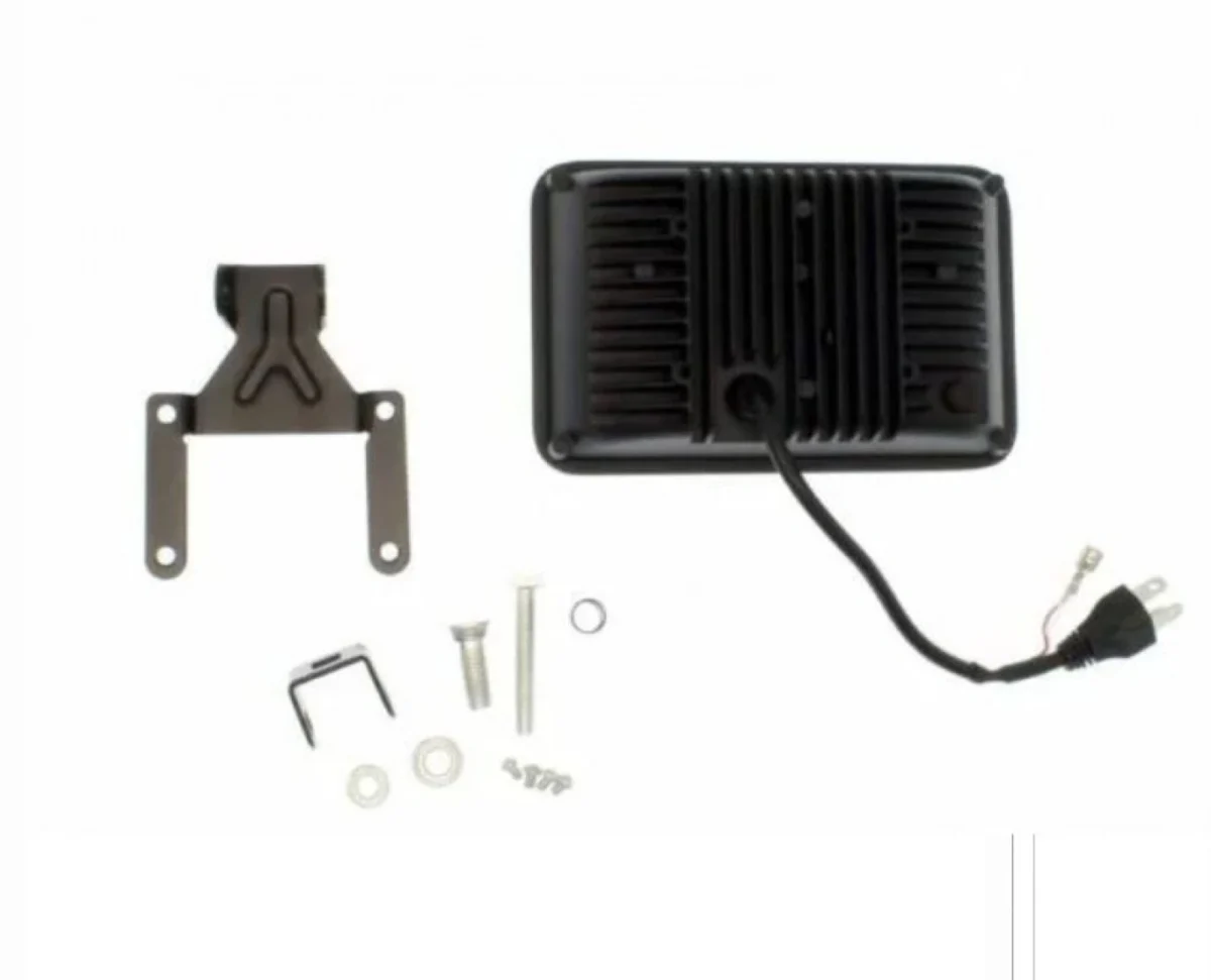 LED Τετράγωνος Αδιάβροχος Προβολέας Αυτοκινήτου 8cm 12-24V Ψυχρό Λευκό Πορτοκαλί Φωτισμό