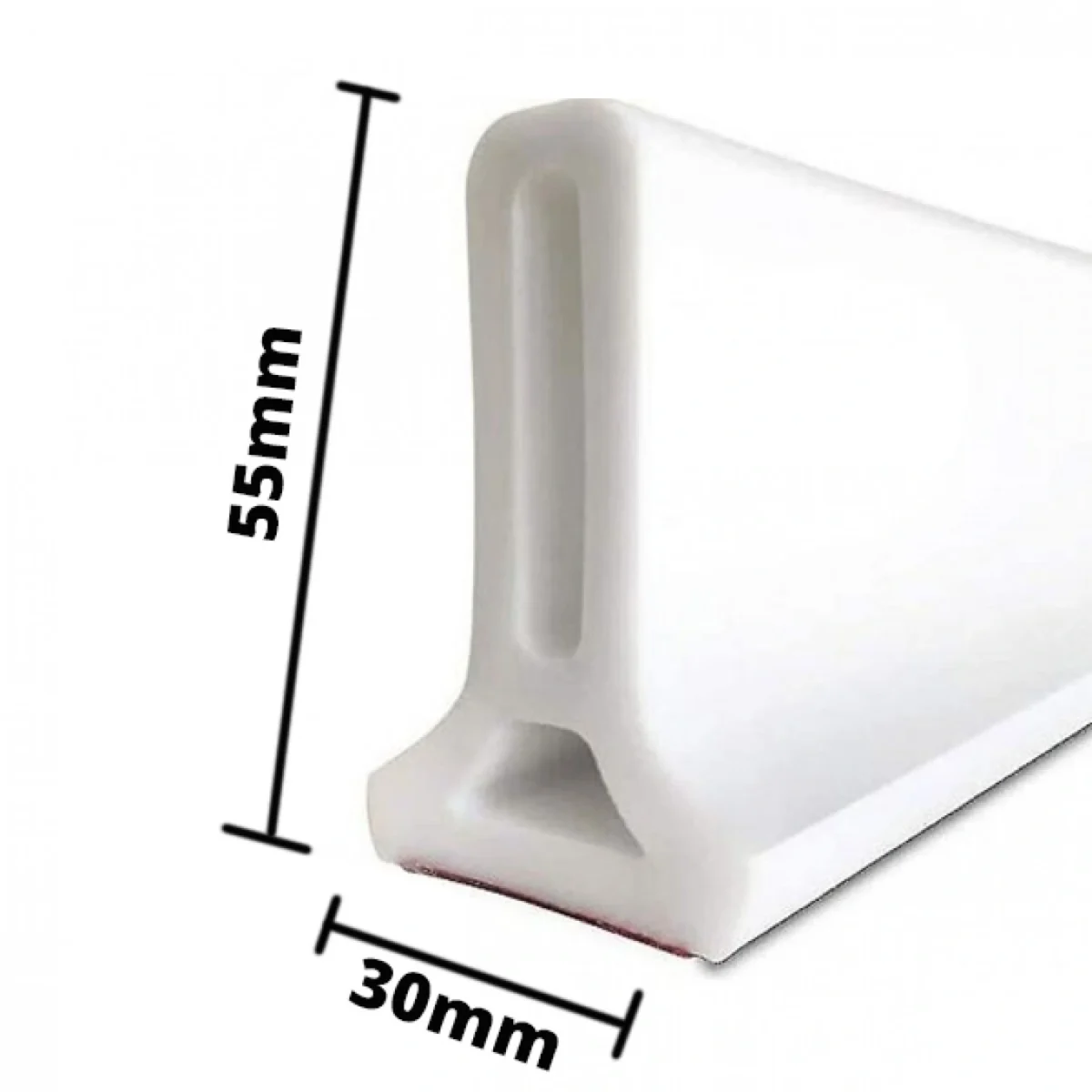 Εύκαμπτη Αυτοκόλλητη Λωρίδα Σιλικόνης Συγκράτησης Νερού 100x5cm