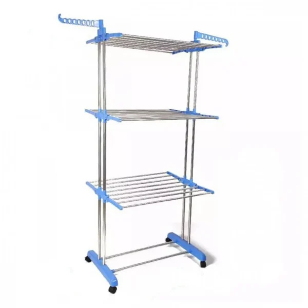 Μεταλλική Πτυσσόμενη Απλώστρα Δαπέδου 152x72x56cm