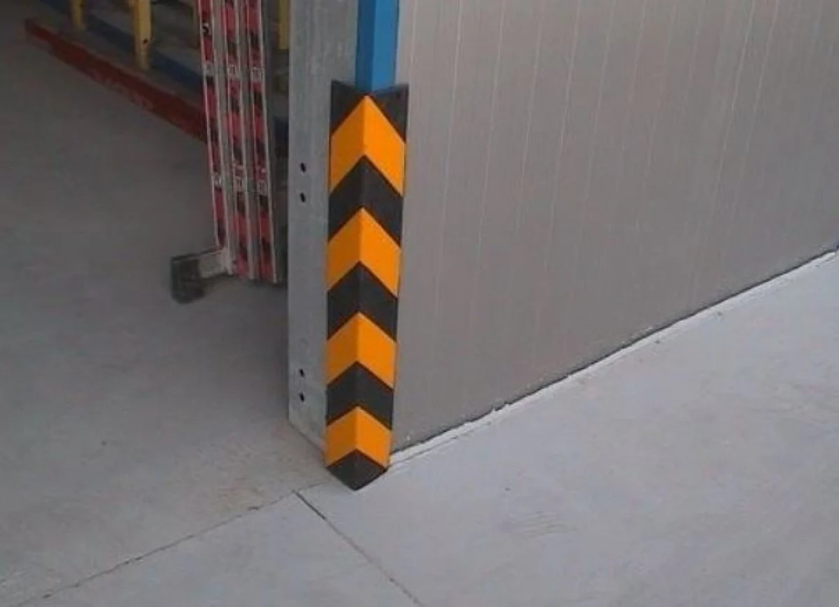 Στοπ Τροχών Αυτοκινήτων με Ανακλαστήρες για Δρόμο και Παρκινγκ 55 x 15 x 10cm