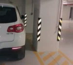 Στοπ Τροχών Αυτοκινήτων με Ανακλαστήρες για Δρόμο και Παρκινγκ 55 x 15 x 10cm