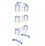 Μεταλλική Πτυσσόμενη Απλώστρα Δαπέδου 152x72x56cm