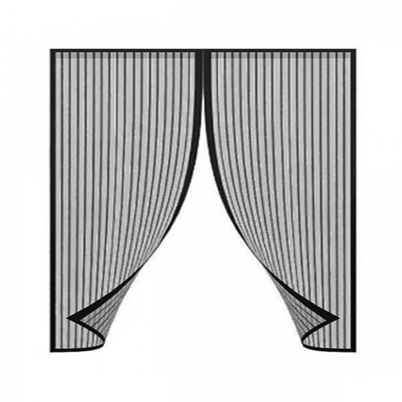 Μαγνητική Κουρτίνα - Σίτα 100x120cm για Παράθυρο σε Μαύρο Χρώμα - Magnetic Mesh Μαγνητική Κουρτίνα - Σίτα 100x120cm για Παράθυρο σε Μαύρο Χρώμα - Magnetic Mesh