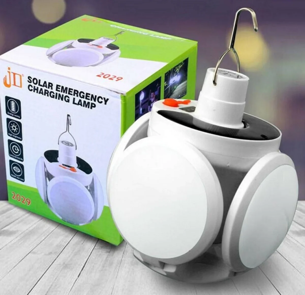 Κρεμαστό Επαναφορτιζόμενο Ηλιακό Φωτιστικό με 5 Λειτουργίες Φωτισμού BL-2029