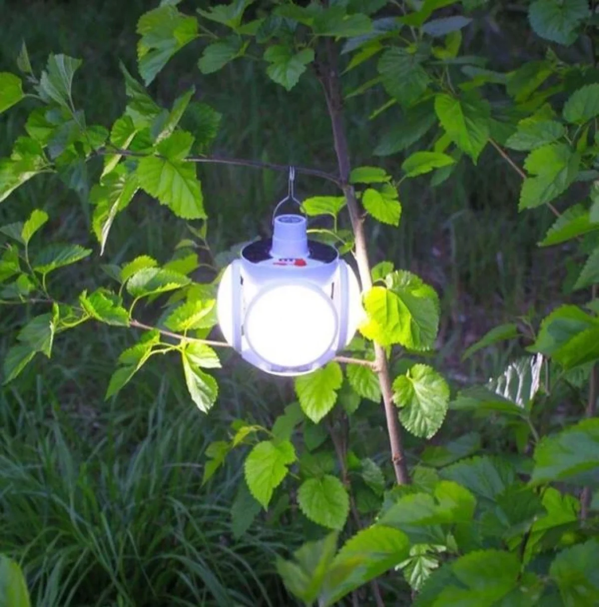 Κρεμαστό Επαναφορτιζόμενο Ηλιακό Φωτιστικό με 5 Λειτουργίες Φωτισμού BL-2029