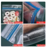 10 Τεμάχια Σακούλες για Συσκευή Αεροστεγούς Σφραγίσματος Τροφίμων 20x30cm