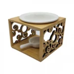 Συσκευή Μπαμπού για Αιθέρια Ελαια - Αρωματιστης Χώρου με Κεραμική Βάση για Ρεσώ 9004