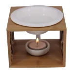 Συσκευή Μπαμπού για Αιθέρια Ελαια - Αρωματιστης Χώρου με Κεραμική Βάση για Ρεσώ 9004