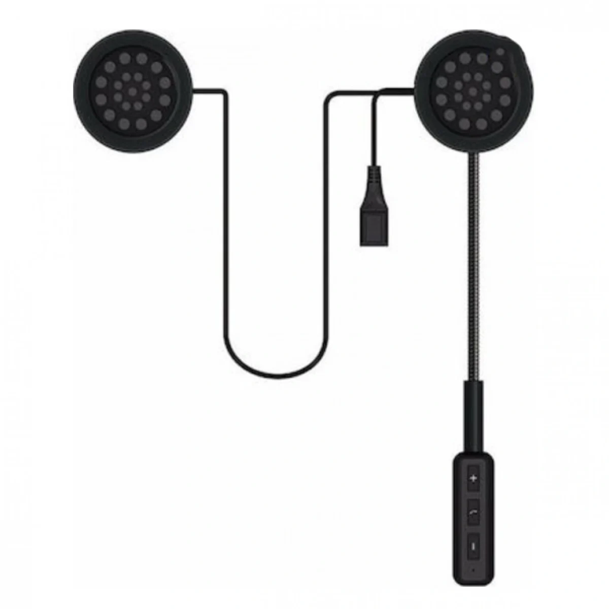 Σετ Bluetooth Ακουστικά με Μικρόφωνο Ενδοεπικοινωνίας για Κράνος Μηχανής Q-L027