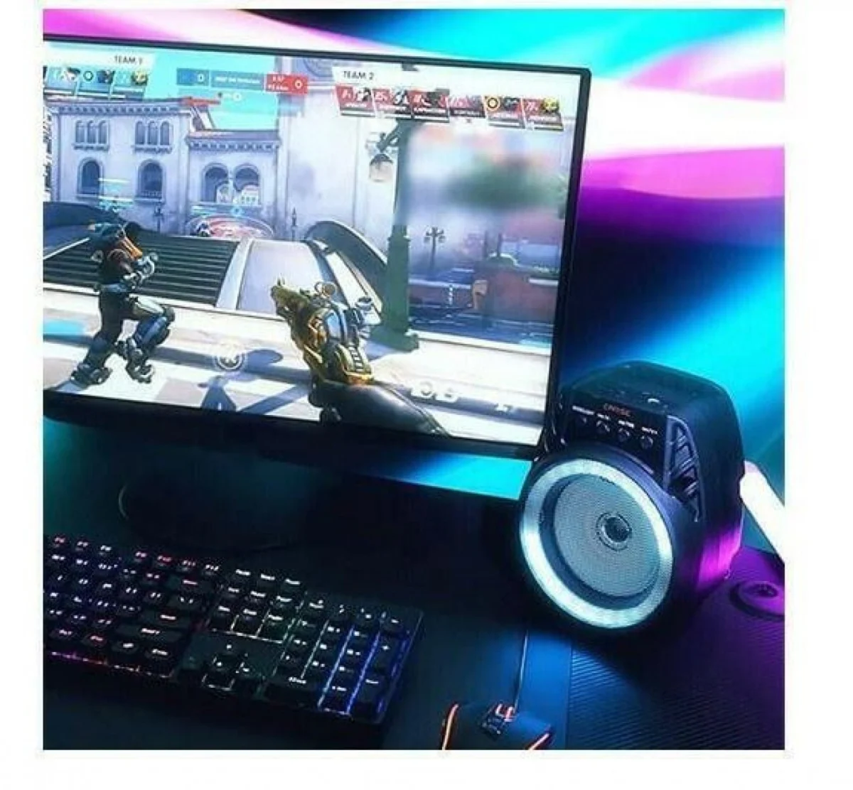 Ηχείο Bluetooth 5W με Ραδιόφωνο ESS-108B