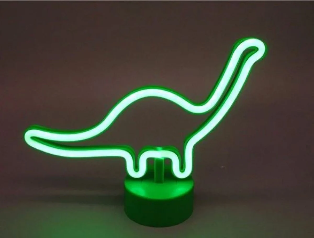 Διακοσμητικό NEON Φωτιστικό Ποτήρι Κρασιού - Decoration Lamp Lightning 26x14cm