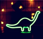 Διακοσμητικό NEON Φωτιστικό Ποτήρι Κρασιού - Decoration Lamp Lightning 26x14cm