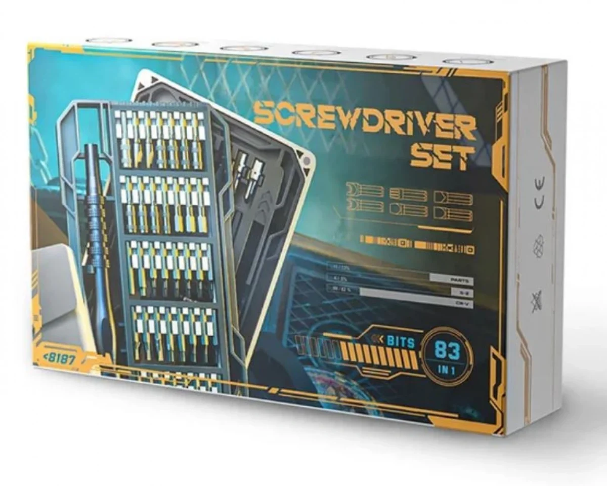 Κατσαβίδι Καρυδάκι με 45 Μαγνητικές Εναλλασσόμενες Μύτες JM-8130 Jakemy