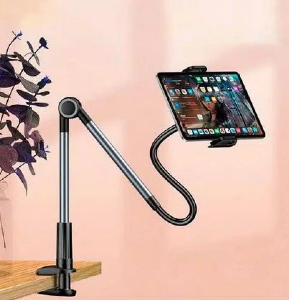 Επιδαπέδια Βάση Κινητού - Τάμπλετ Handsfree με Ευλύγιστο Βραχίονα - Tablet Landing Lazy Bracket