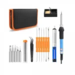 Κολλητήρι Ρεύματος 60W με Ρύθμιση Θερμοκρασίας και Θήκη - Κιτ Συγκόλλησης 7 in 1