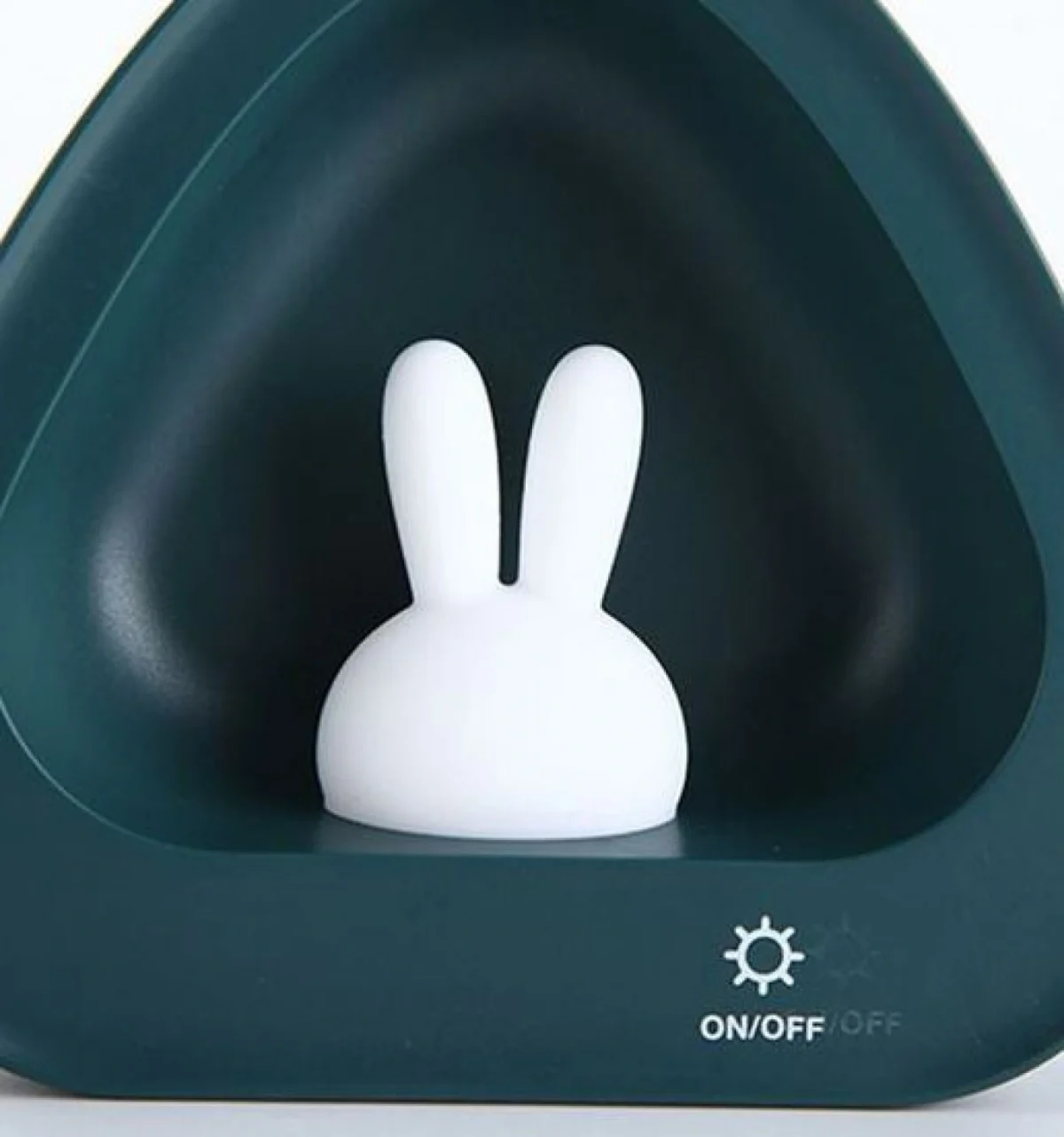 LED Παιδικό Επαναφορτιζόμενο USB Φωτάκι Νυκτός - Λαγουδάκι με Ρυθμιζόμενες Λειτουργίες Φωτισμού