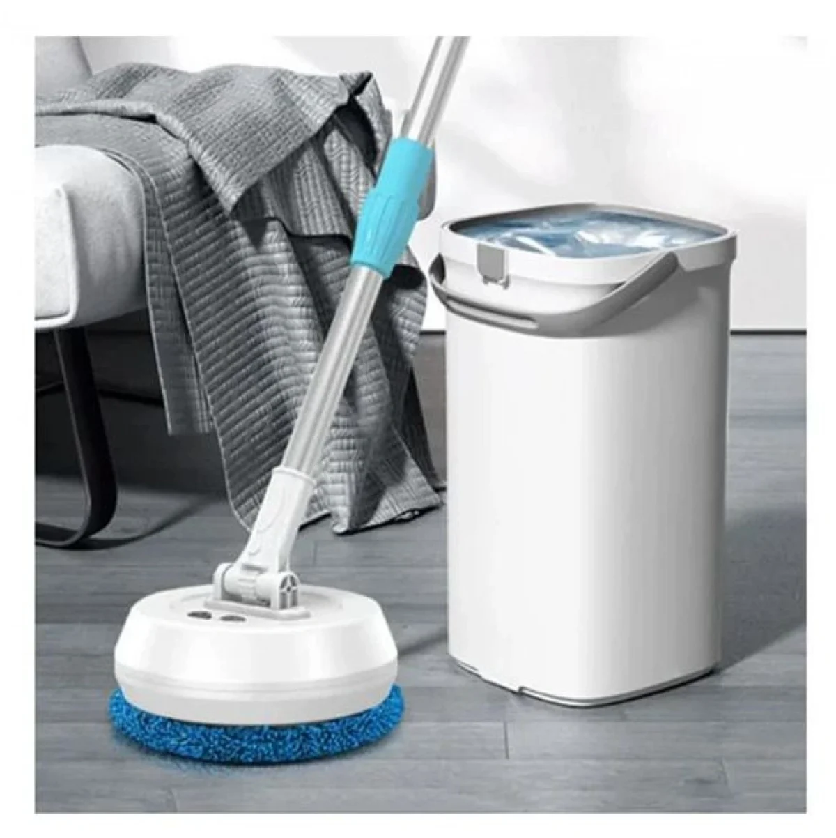 Επαναφορτιζόμενος Περιστρεφόμενος Καθαριστής Τζαμιών με Τηλεσκοπικό Κοντάρι - Wireless Cleaner AA102