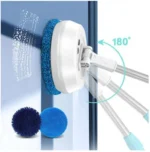 Επαναφορτιζόμενος Περιστρεφόμενος Καθαριστής Τζαμιών με Τηλεσκοπικό Κοντάρι - Wireless Cleaner AA102