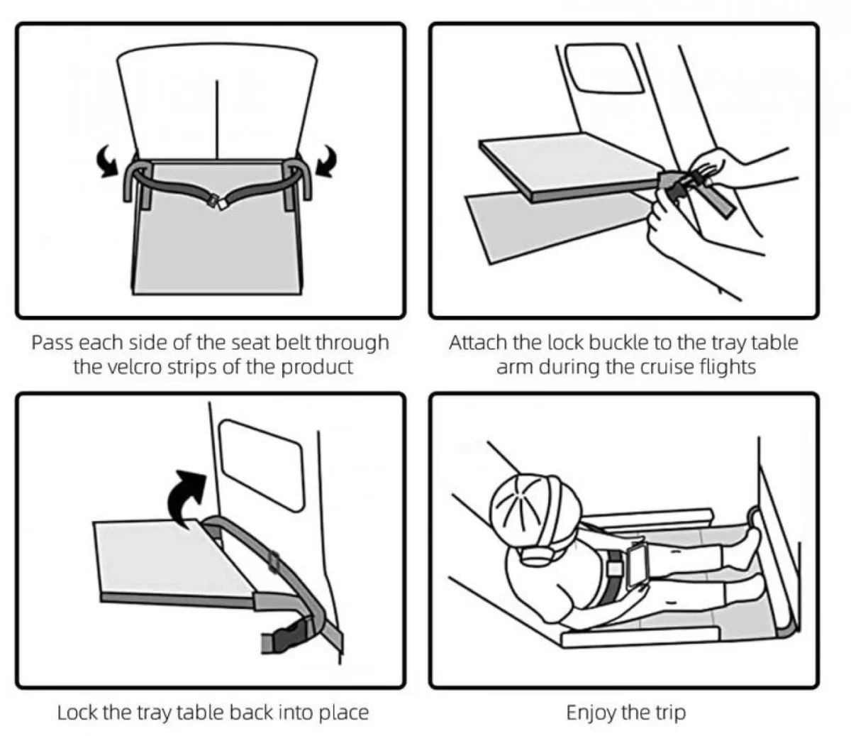 Αδιάβροχη Υφασμάτινη Αιώρα Επέκτασης Καθίσματος Αυτοκινήτου και Αεροπλάνου 75x42εκ