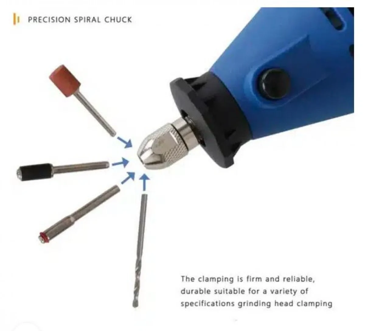 Κασετίνα Εξαρτημάτων & Εργαλείο Tύπου Dremel 135W DIE GRINDER 211τμχ