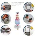 Κασετίνα Εξαρτημάτων & Εργαλείο Tύπου Dremel 135W DIE GRINDER 211τμχ