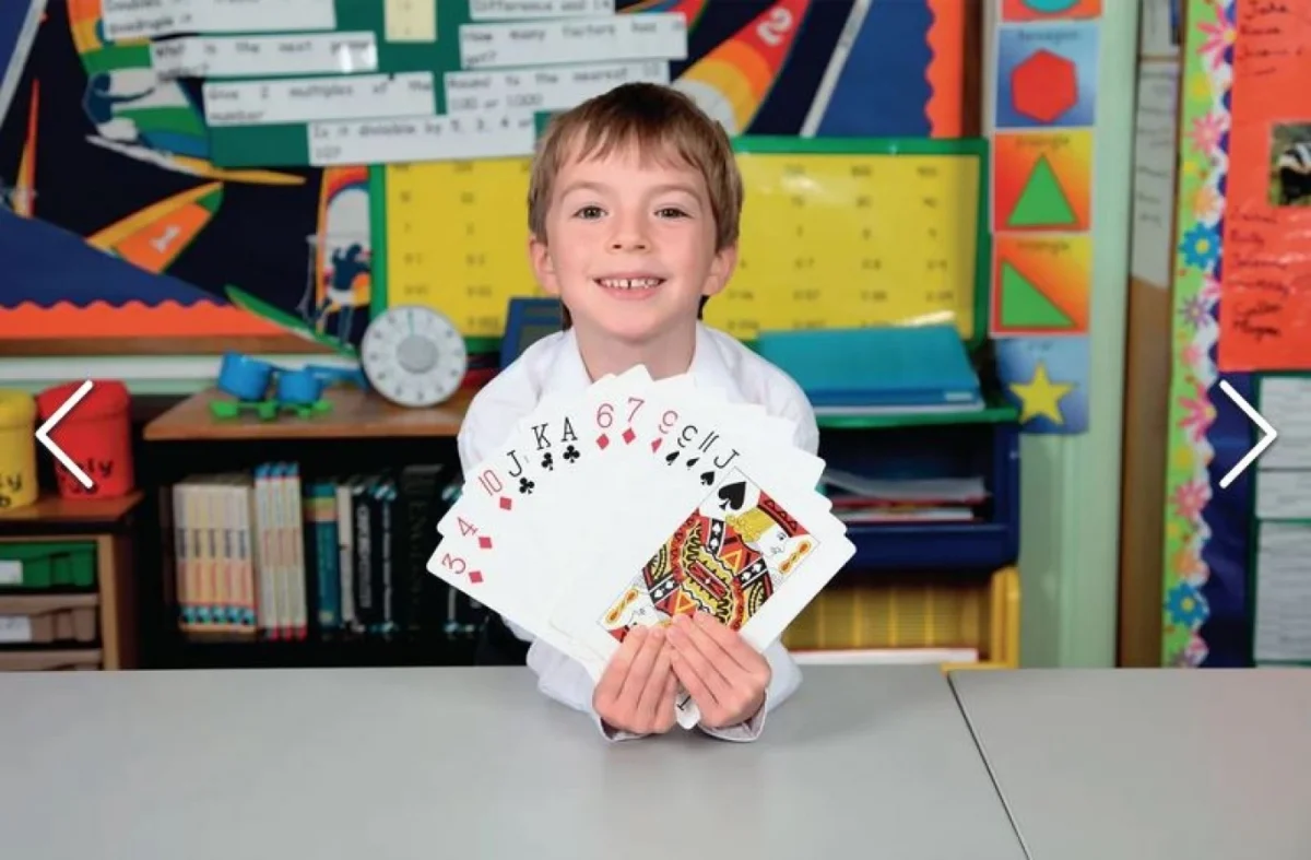 Μεγάλη Jumbo Τράπουλα με 54 Φύλλα 17x12cm