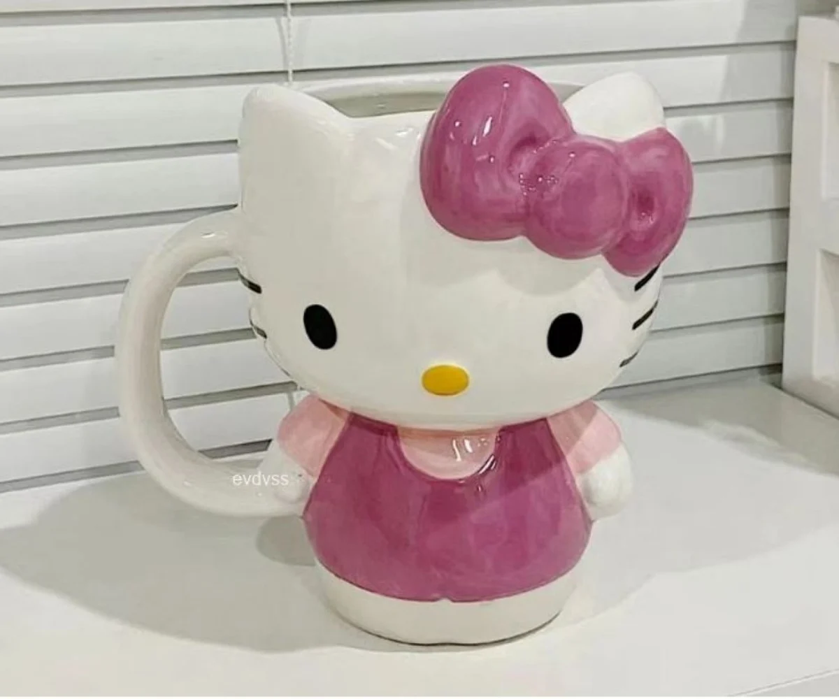 Τρισδιάστατη Κεραμική Κούπα "Hello Kitty"