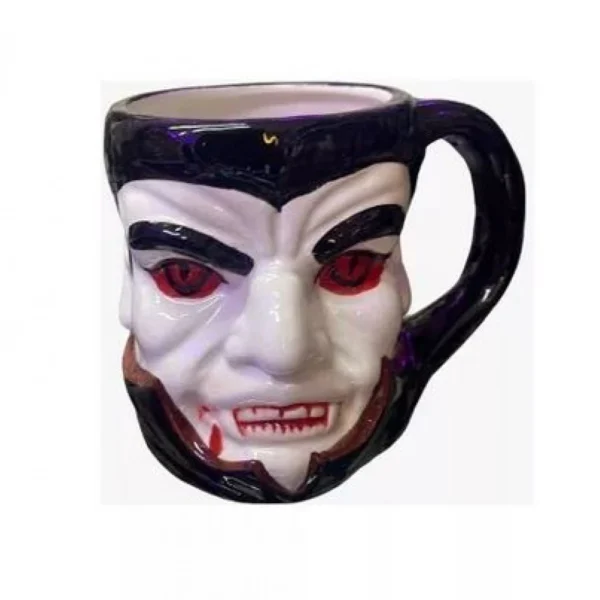 Τρισδιάστατη Κεραμική Κούπα "Skull"